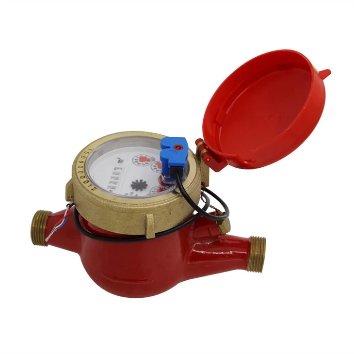 Indoor Hot Domestic Multi Jet Water Meter 40 mm