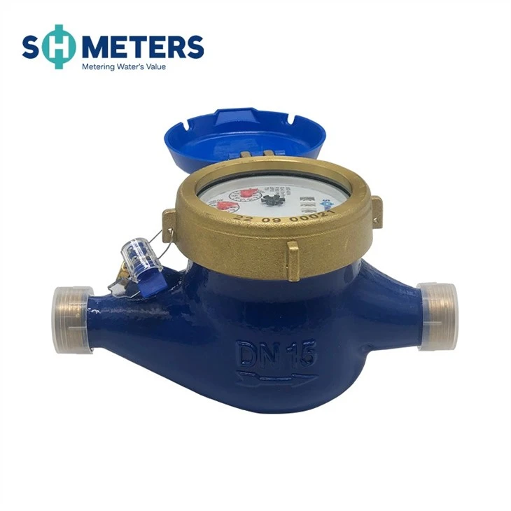IP68 Brass Class C Multijet Water Meter Cold Water Meter Suppliers IP68 Brass Class C Multijet Water Meter Cold Water Meter Suppliers