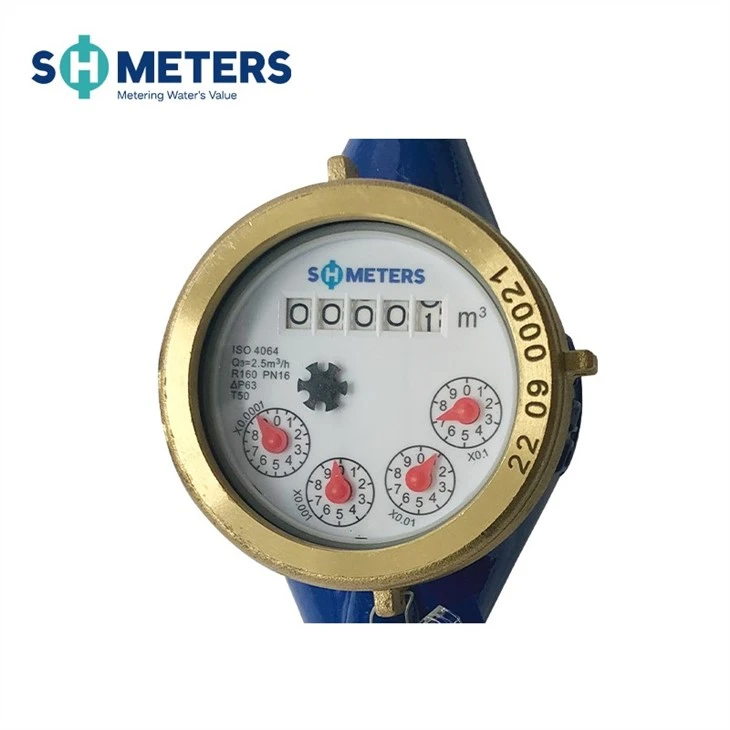 IP68 Brass Class C Multijet Water Meter Cold Water Meter Suppliers IP68 Brass Class C Multijet Water Meter Cold Water Meter Suppliers
