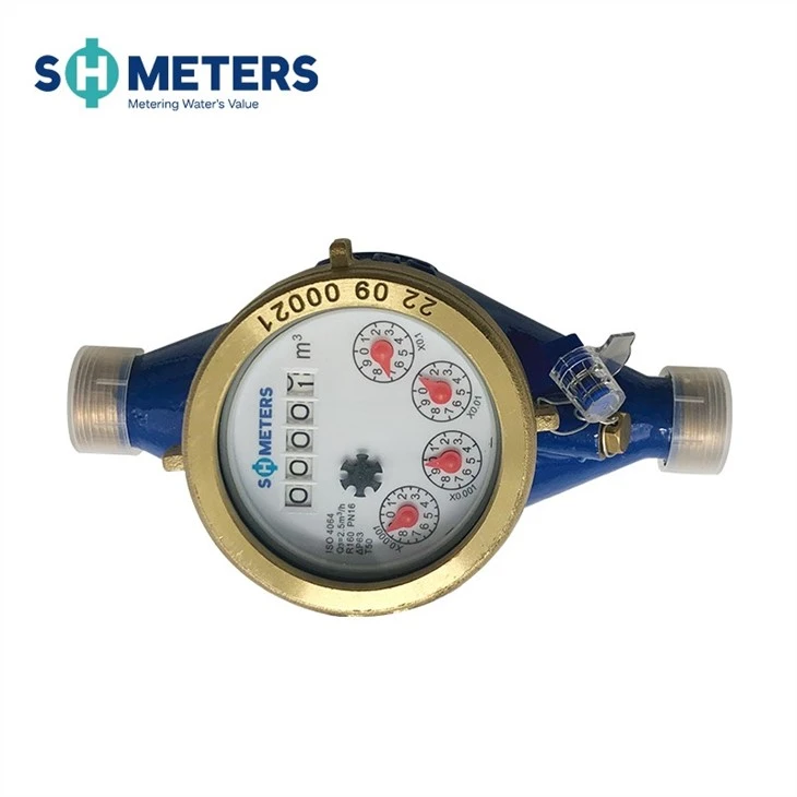 IP68 Brass Class C Multijet Water Meter Cold Water Meter Suppliers IP68 Brass Class C Multijet Water Meter Cold Water Meter Suppliers