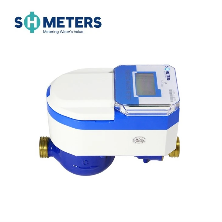 IC Card Prepaid Smart Water Meter With Brass Body DN15~25MM IC Card Prepaid Smart Water Meter With Brass Body DN15~25MM