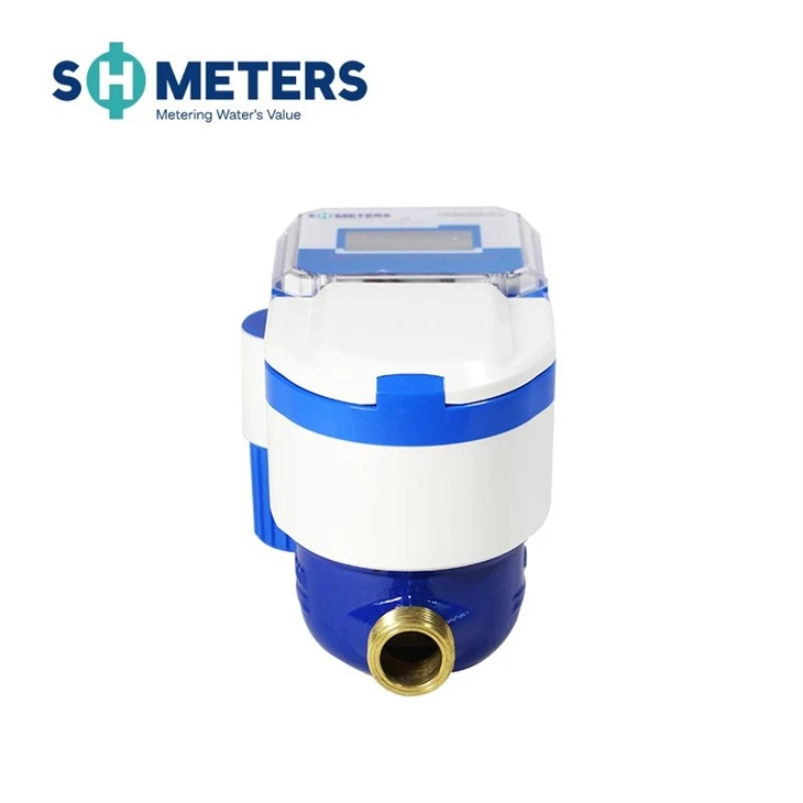 IC Card Prepaid Smart Water Meter With Brass Body DN15~25MM IC Card Prepaid Smart Water Meter With Brass Body DN15~25MM
