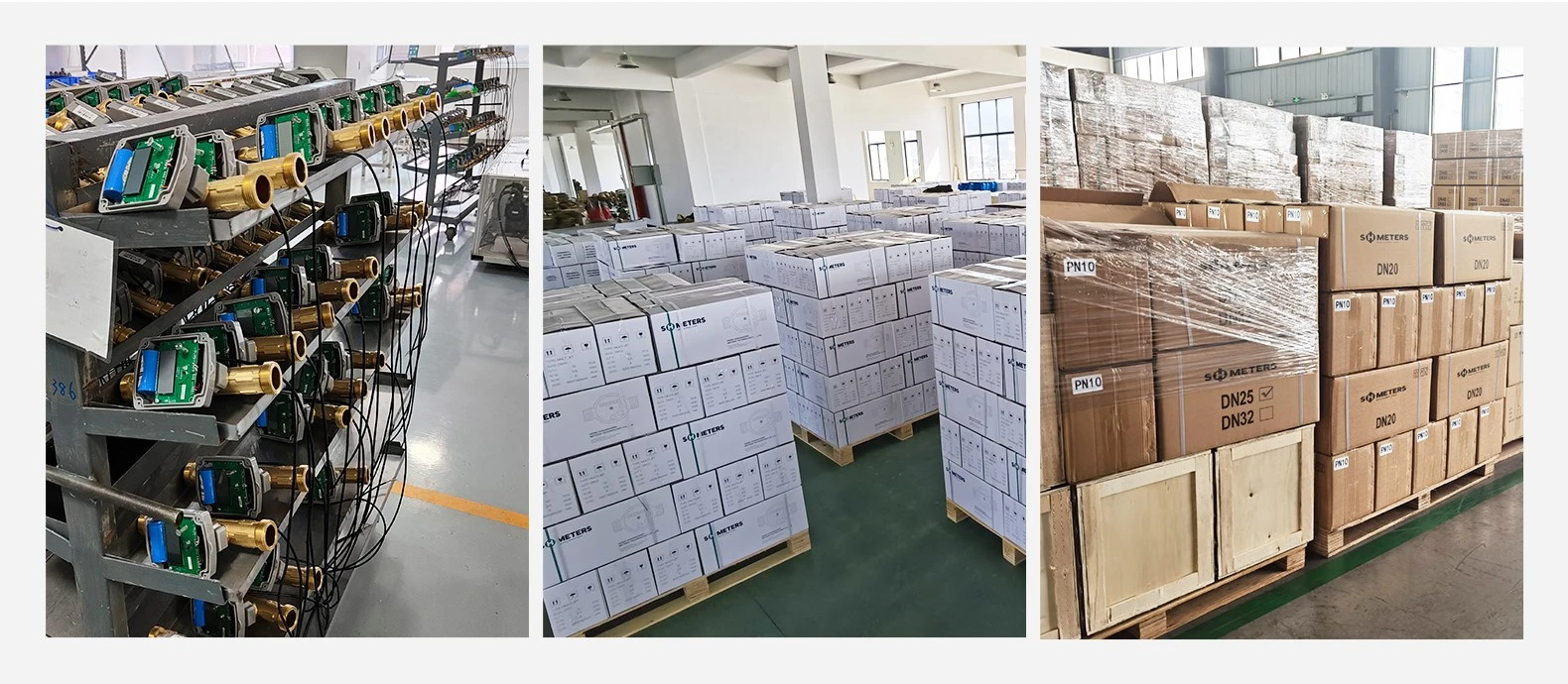 AMR Water Meter packaging adn inventory AMR Water Meter packaging adn inventory